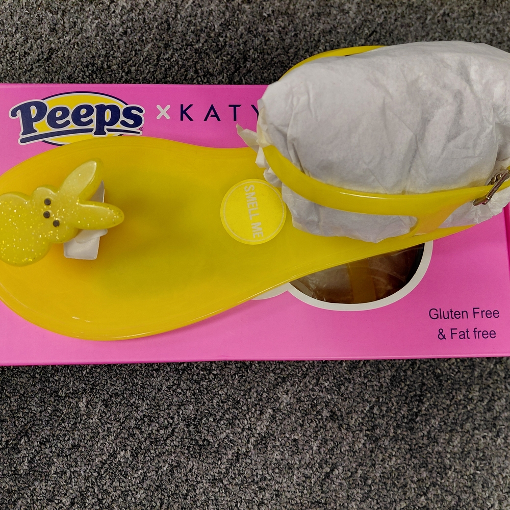 Katy Perry Collections Yellow Peeps Sandals